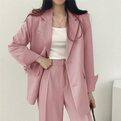 Classic Ladies Two Piece Suit Set