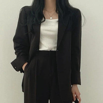 Classic Ladies Two Piece Suit Set