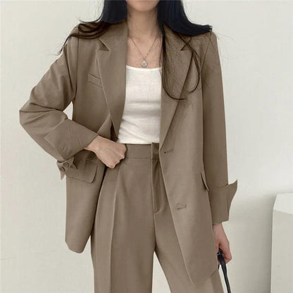 Classic Ladies Two Piece Suit Set