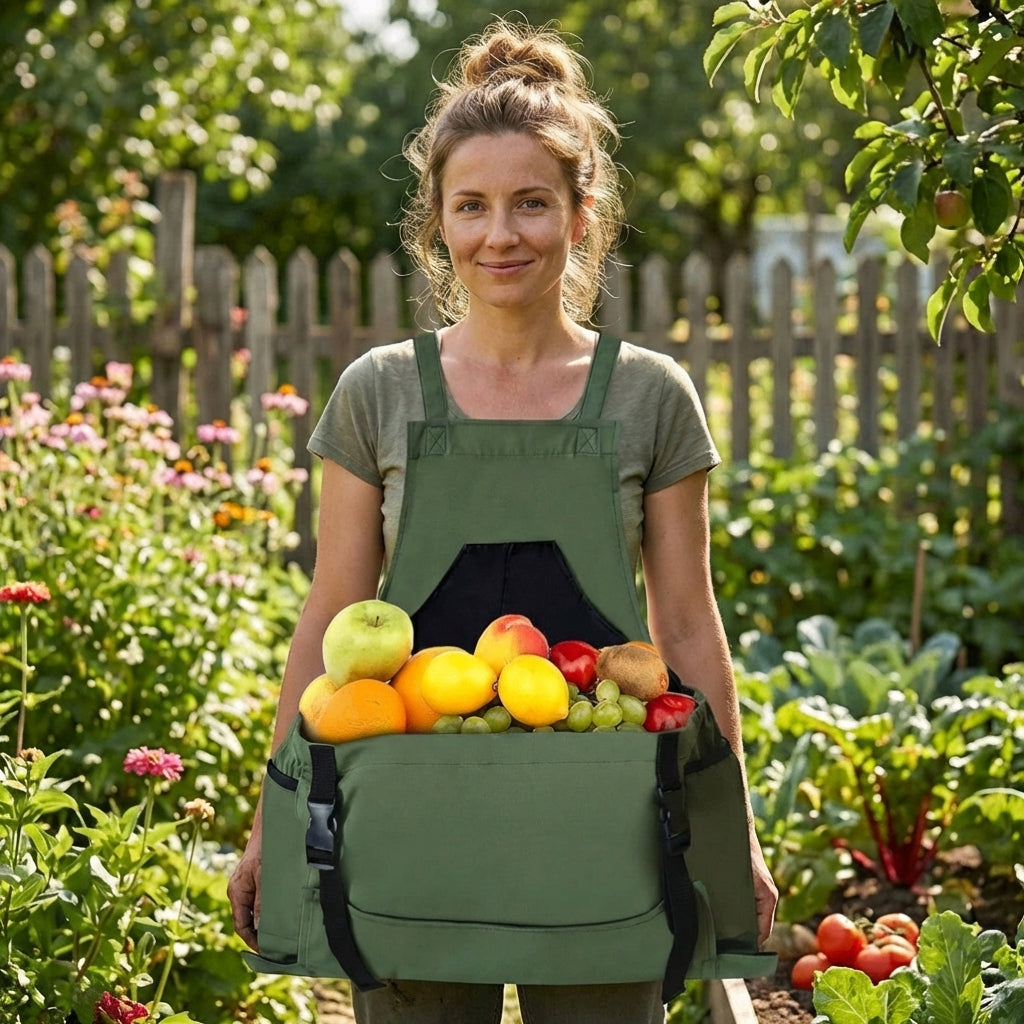 Gardening Apron With Storage Pockets
