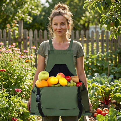 Gardening Apron With Storage Pockets
