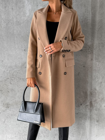 Women's Long Coat Elegant Fit