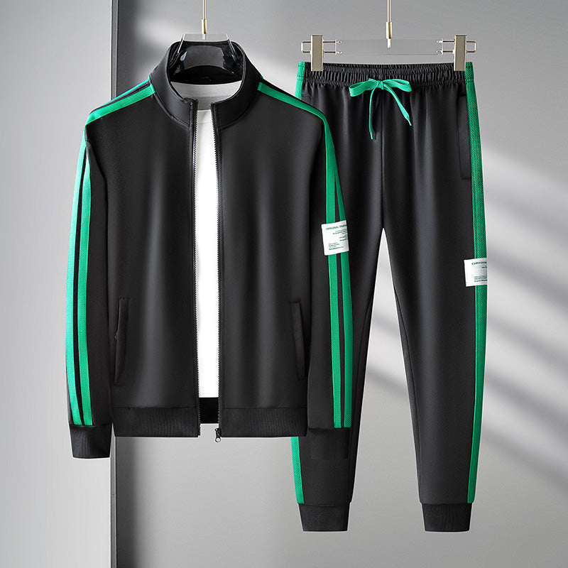 Men's Sporty 2 Piece Tracksuit Set - VibreMode