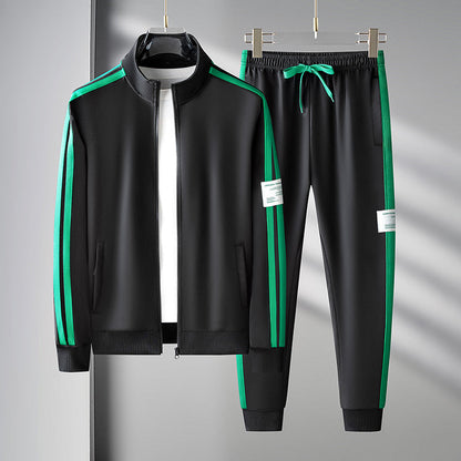 Men's Sporty 2 Piece Tracksuit Set - VibreMode