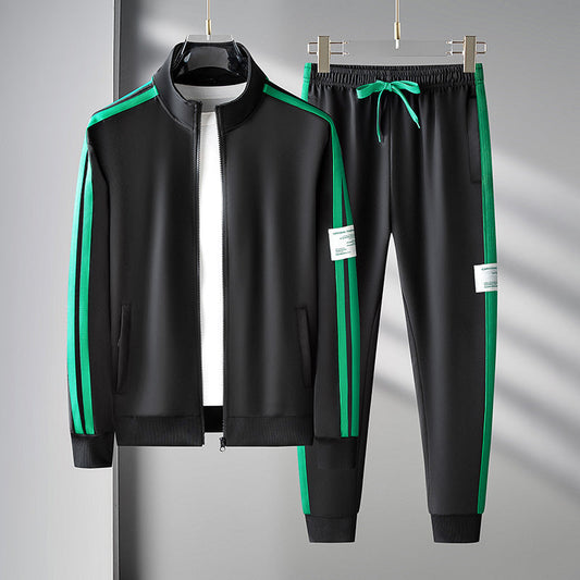 Men's Sporty 2 Piece Tracksuit Set - VibreMode