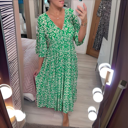 Free Spirit Floral Maxi Summer Dress