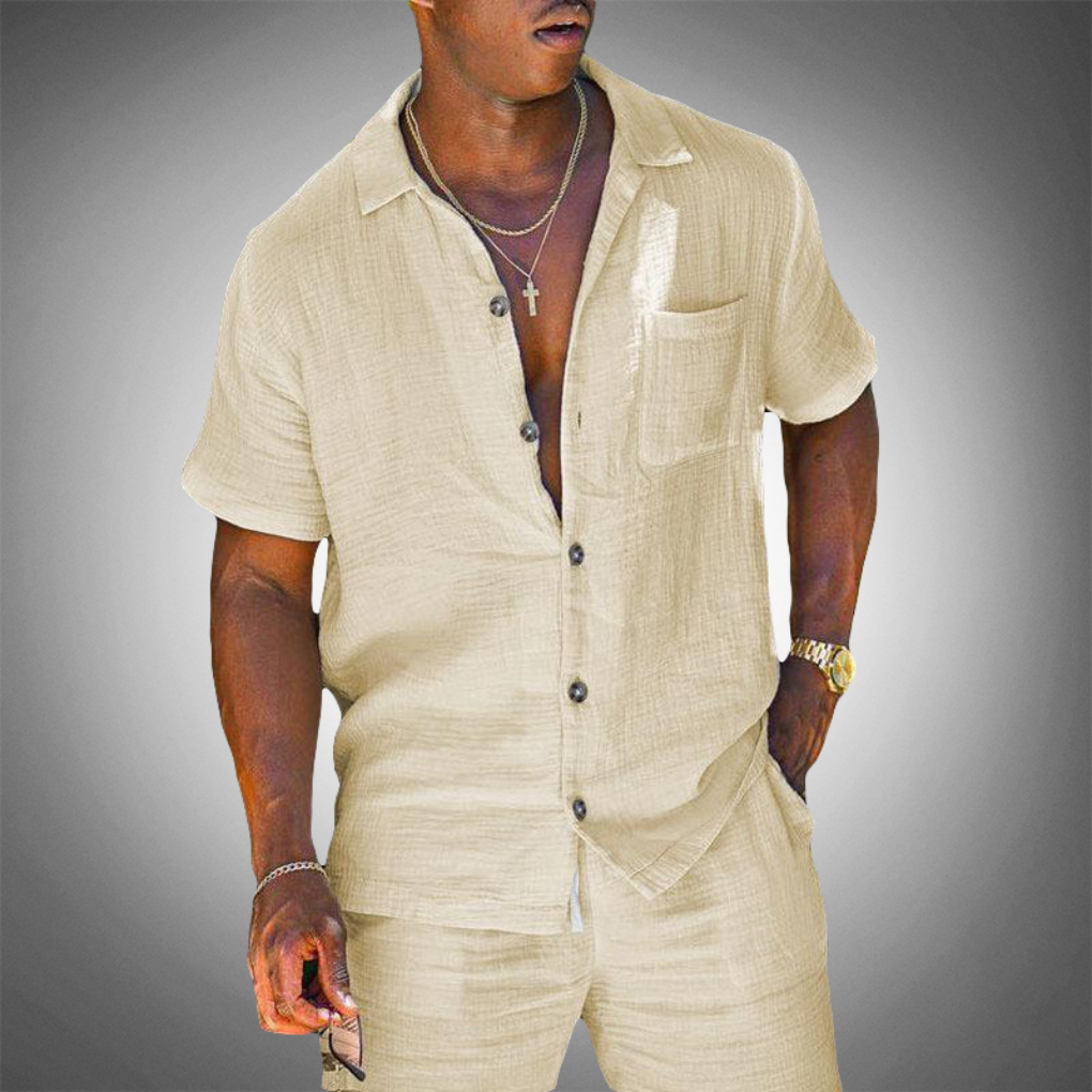 Men's Linen Suit Two-Piece