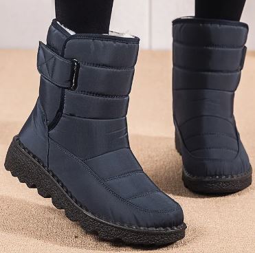 Women's Quilted Mid Calf Boots
