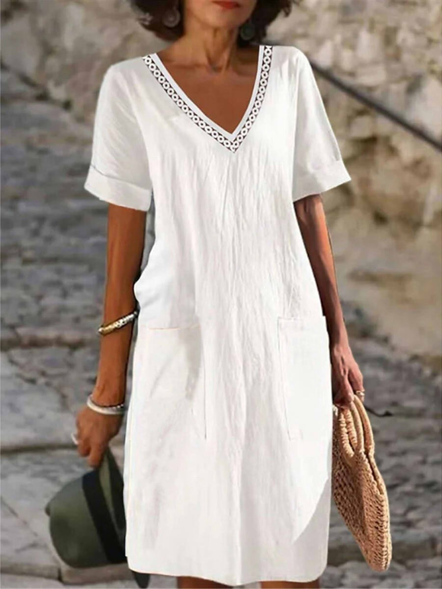Morgan | Ladies' Casual Sleeveless Sundress - VibreMode