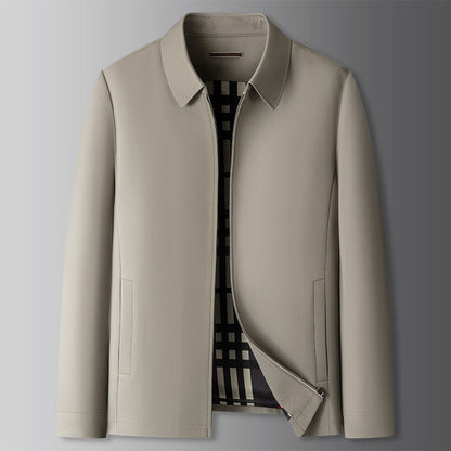 Men's Casual Zip-Up Jacket - VibreMode