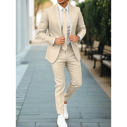 Men's 2-Piece Casual Suit
