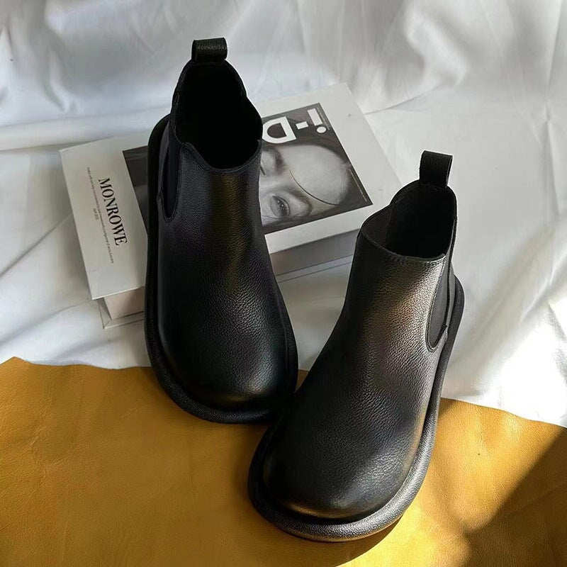 Women's Flat Slip On Boots