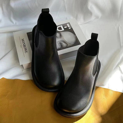 Women's Elastic Ankle Boots Low Style