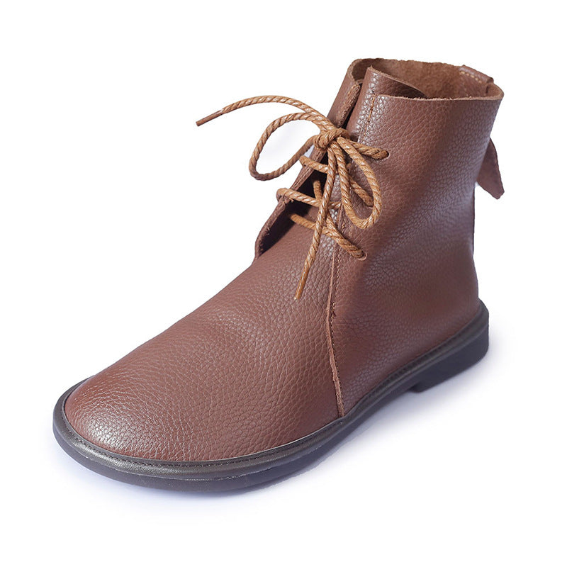 Comfortable Lace Up Winter Boots