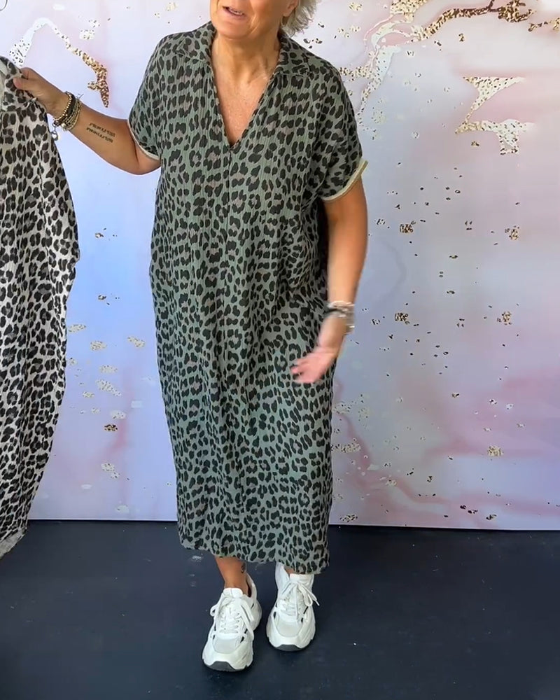 Fun Animal Print Dress