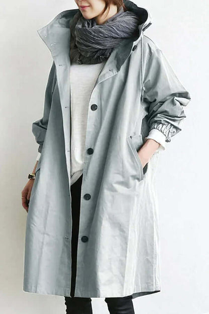 Women's Waterproof Rain Cape Lightweight Breathable