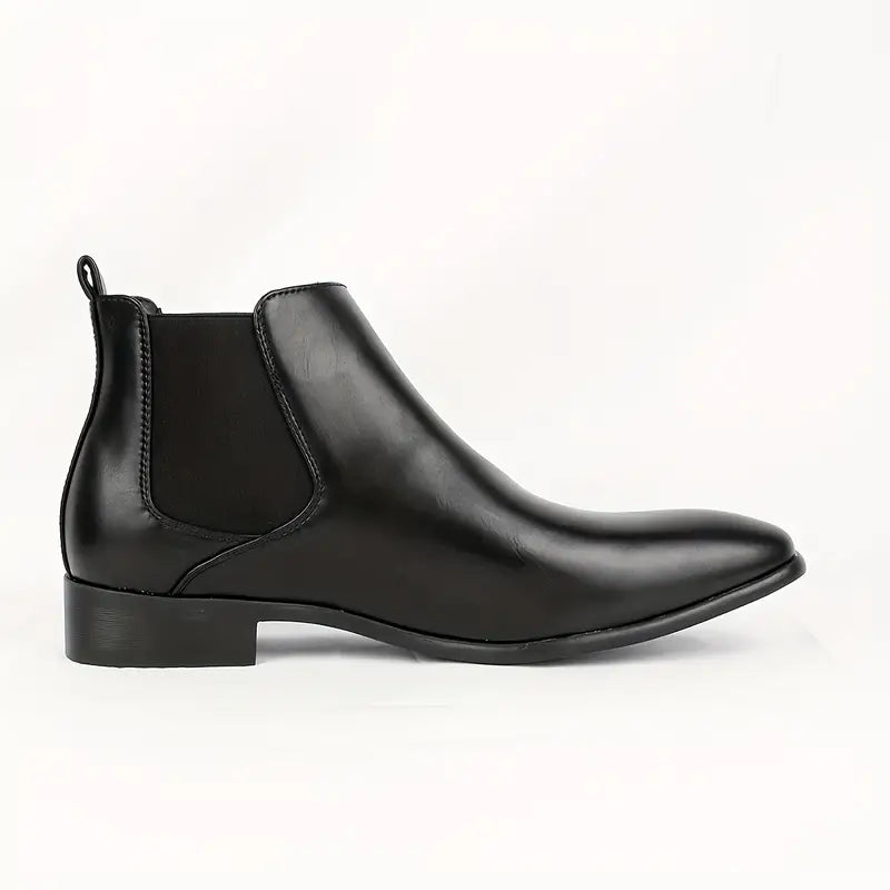 Comfortable Black Ankle Boots - VibreMode