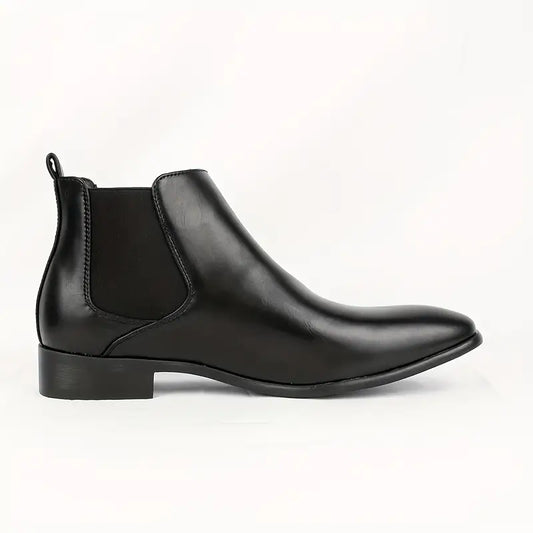 Comfortable Black Ankle Boots - VibreMode