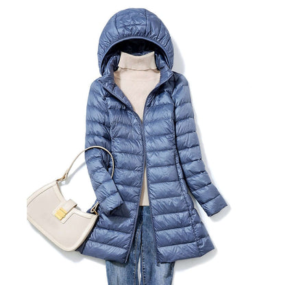 Women's Lightweight Winter Jacket Ultralight Cold Weather - VibreMode
