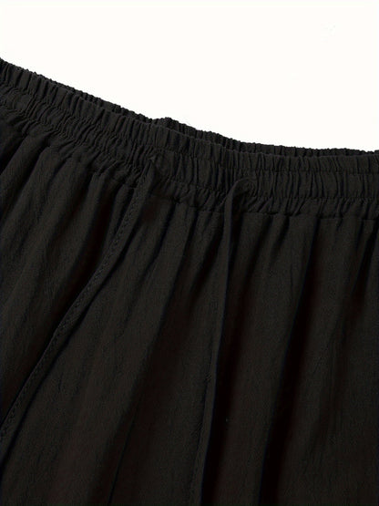 Men's Linen Pants Breathable Beige