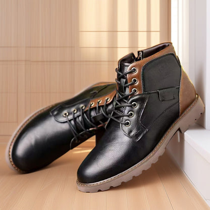 Men's Zipper Boots