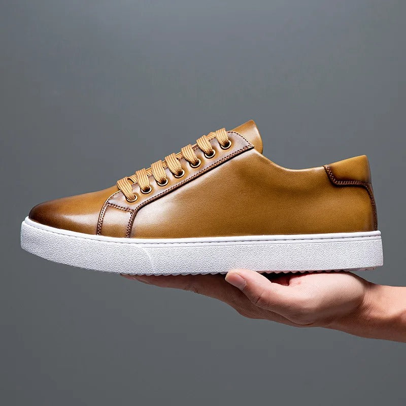 Authentic Real Leather Running Shoe