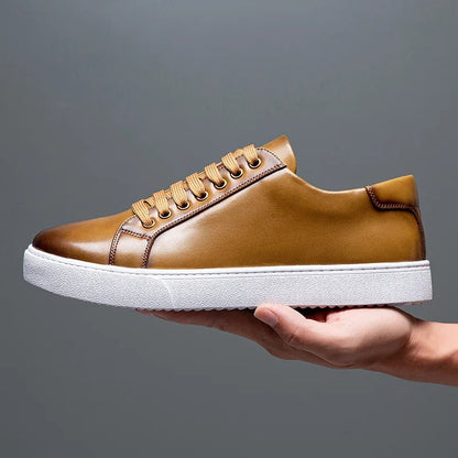 Authentic Real Leather Running Shoe