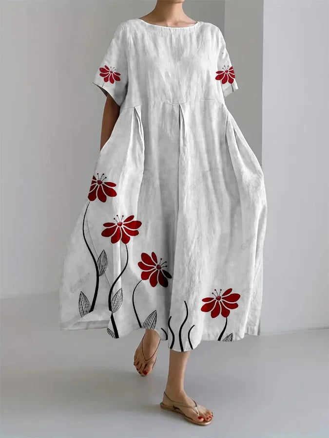 Beautiful Floral Maxi Dress for Casual Everyday Wear