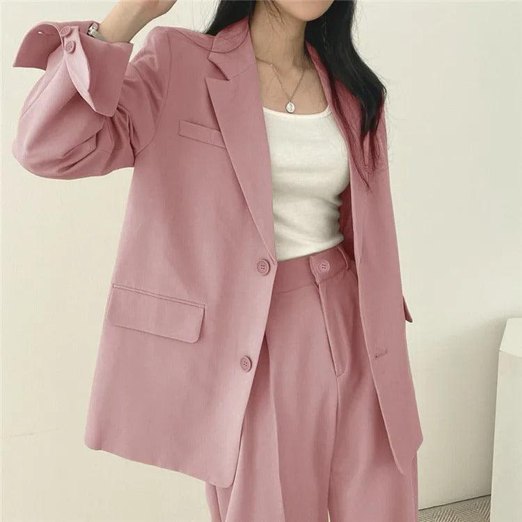 Classic Ladies Two Piece Suit Set