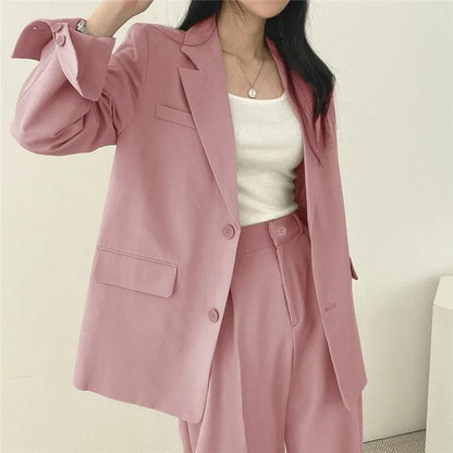 Classic Ladies Two Piece Suit Set