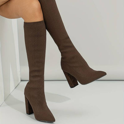 Comfortable Ladies Low Heel Booties