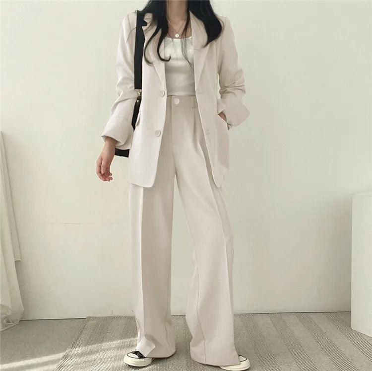 Classic Ladies Two Piece Suit Set