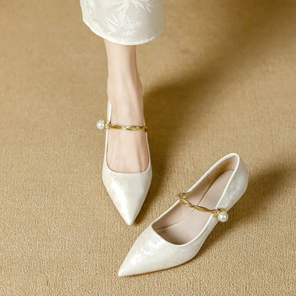 Low Heel Kitten Shoes