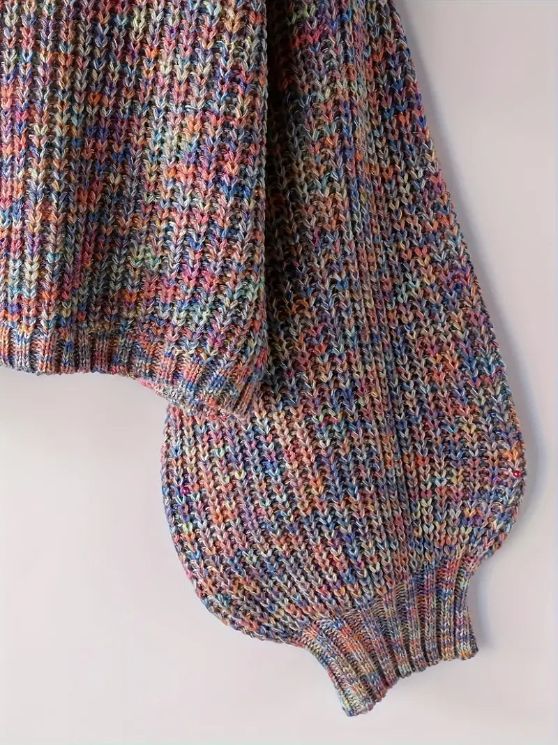 Fashionable Women's Cropped Sweater