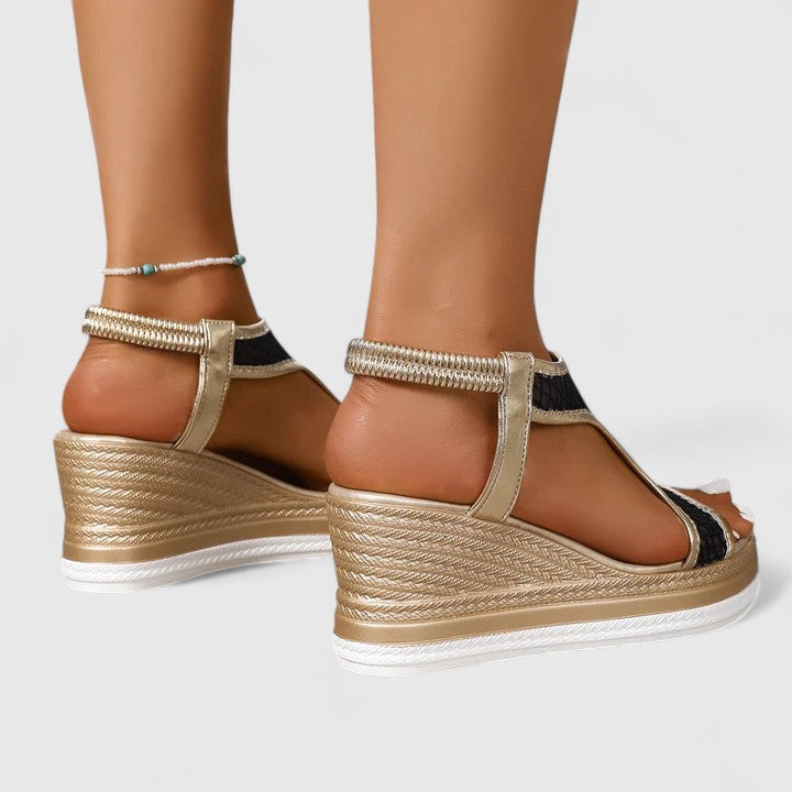 Luxurious strappy sandals