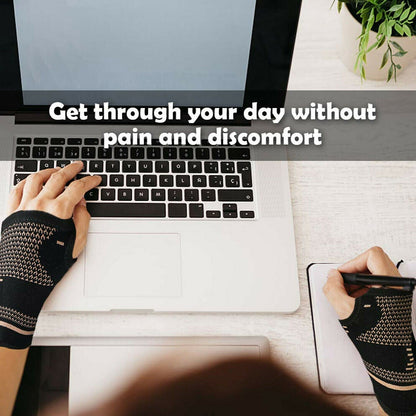 VibreMode Wrist Compression Sleeve For Injury Support