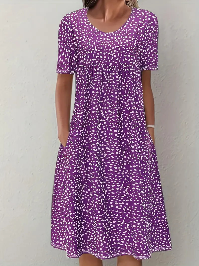Beautiful Ladies' Flowy Evening Gown Dress