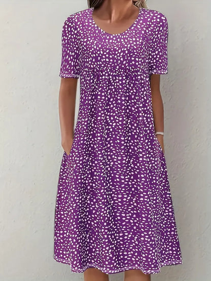 Beautiful Ladies' Flowy Evening Gown Dress