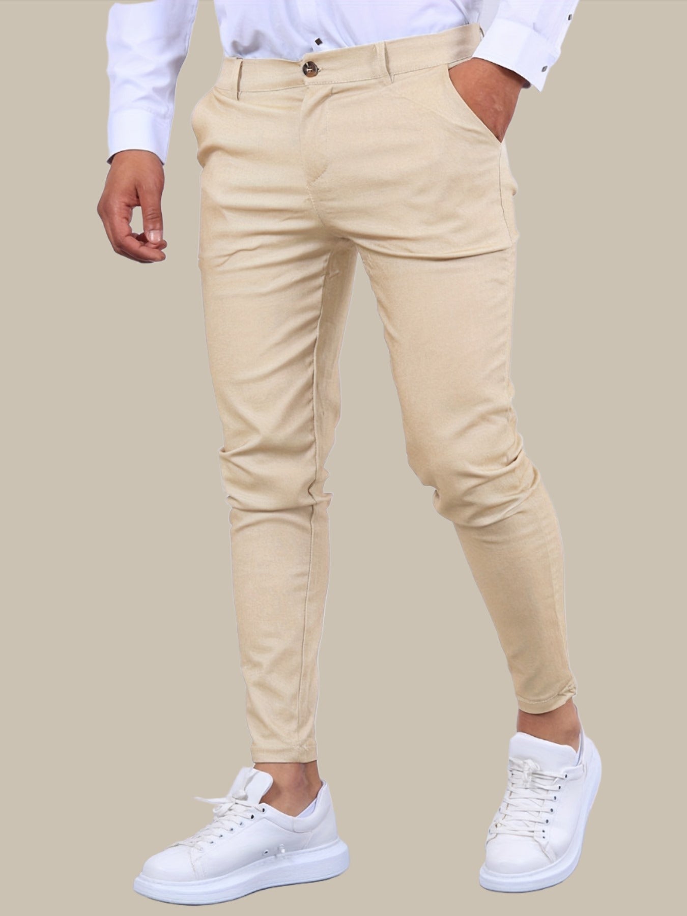 Men's Skinny Stretch Pants - VibreMode