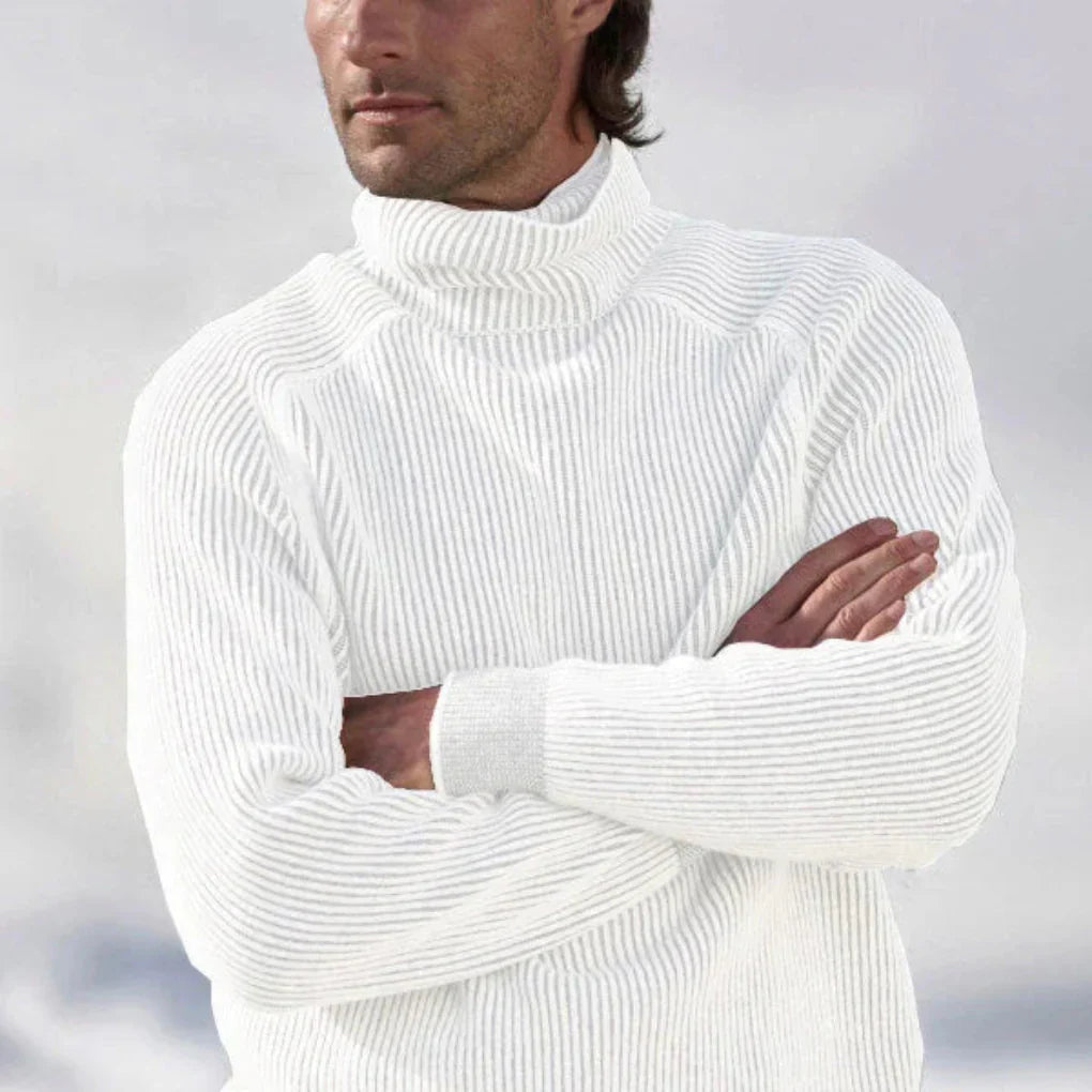 Men's Turtleneck Sweater Thermal Winter