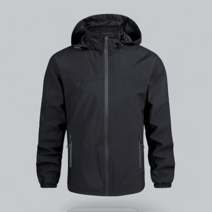 Men's Waterproof Outdoor Jacket Lightweight Breathable Nylon