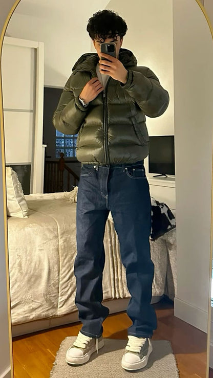 Men's Down Puffer Jacket Insulated