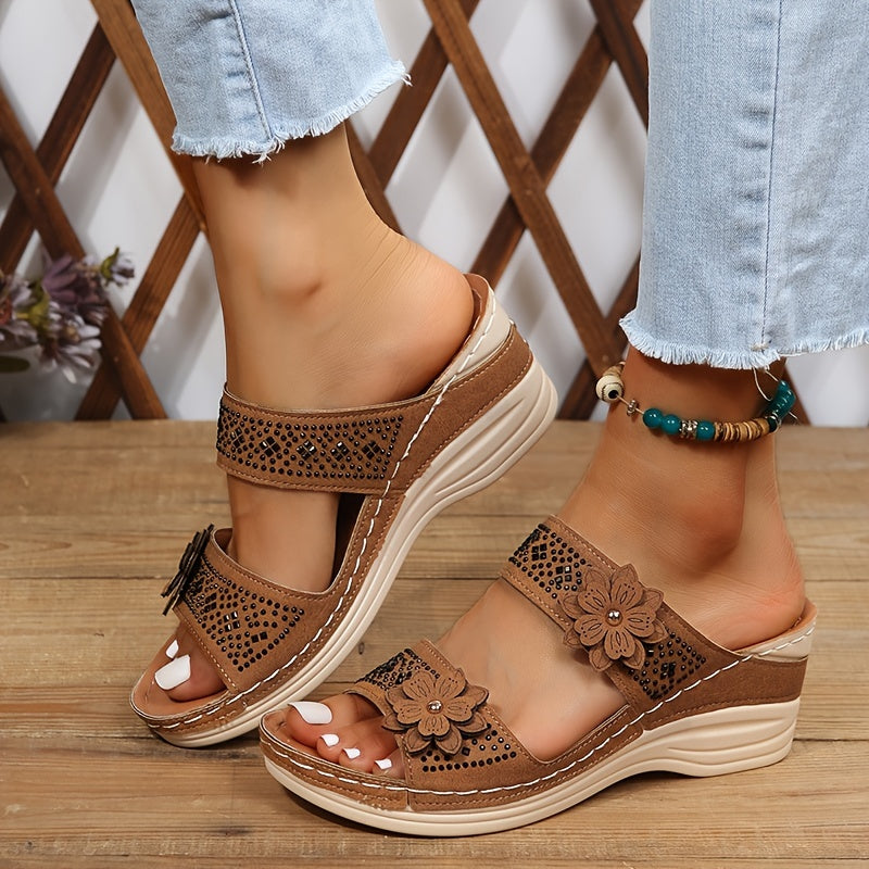 Women's Wedge Slide Sandals