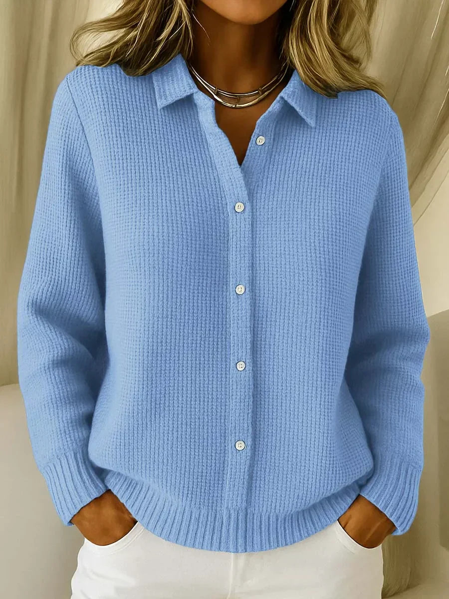Stylish Cozy Open Front Cardigan - VibreMode