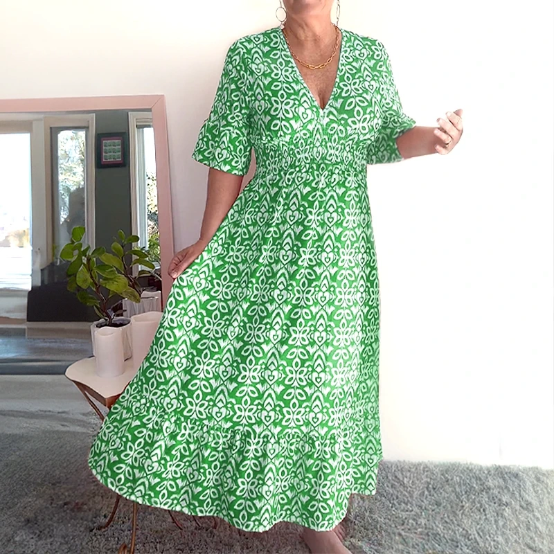 Floral Chic Summer Dress