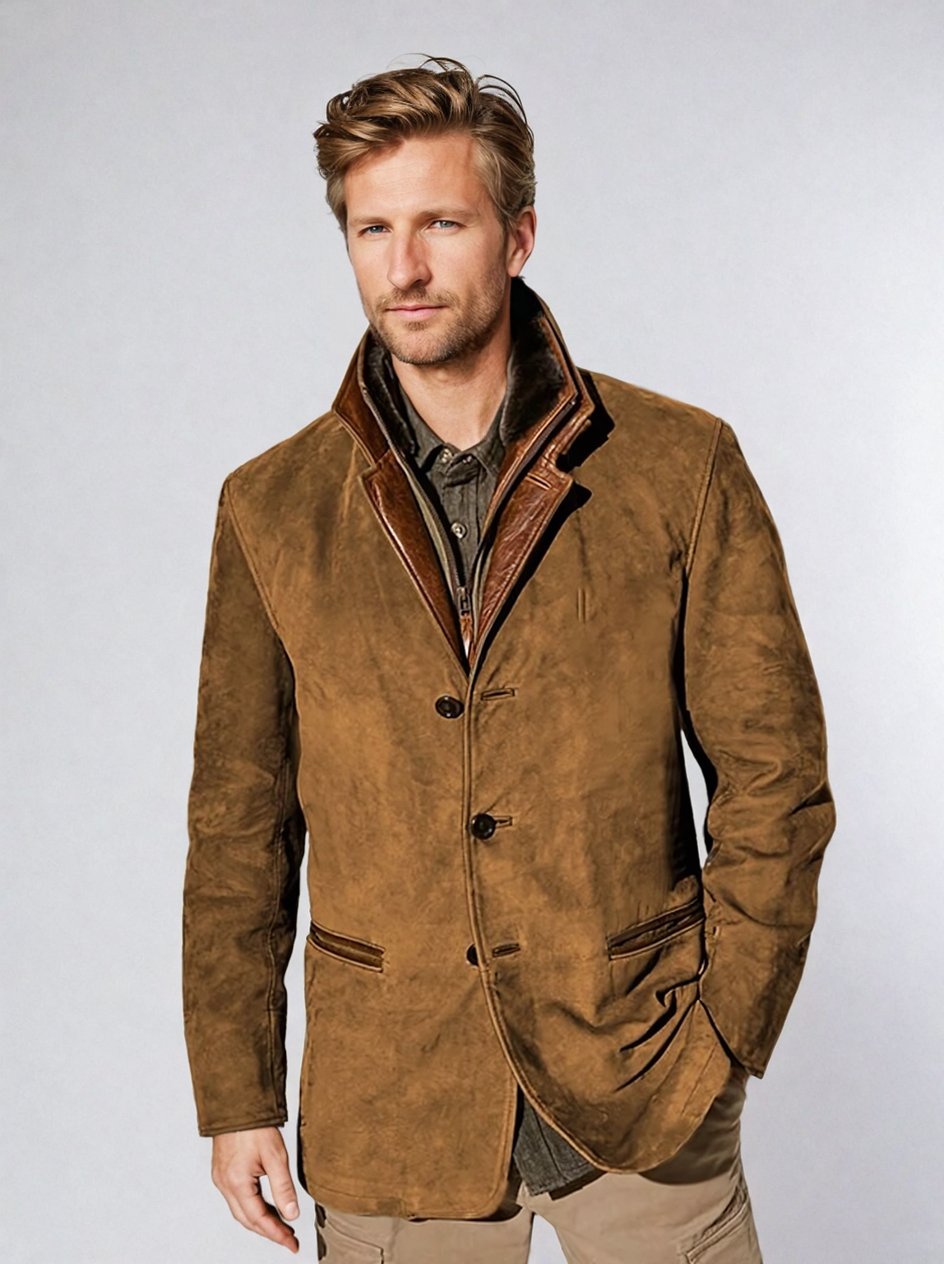 Collin Men's Vintage Jacket Autumn
