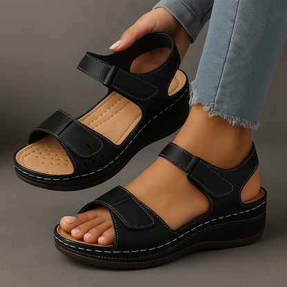 Comfortable Arch Support Wedge Sandals