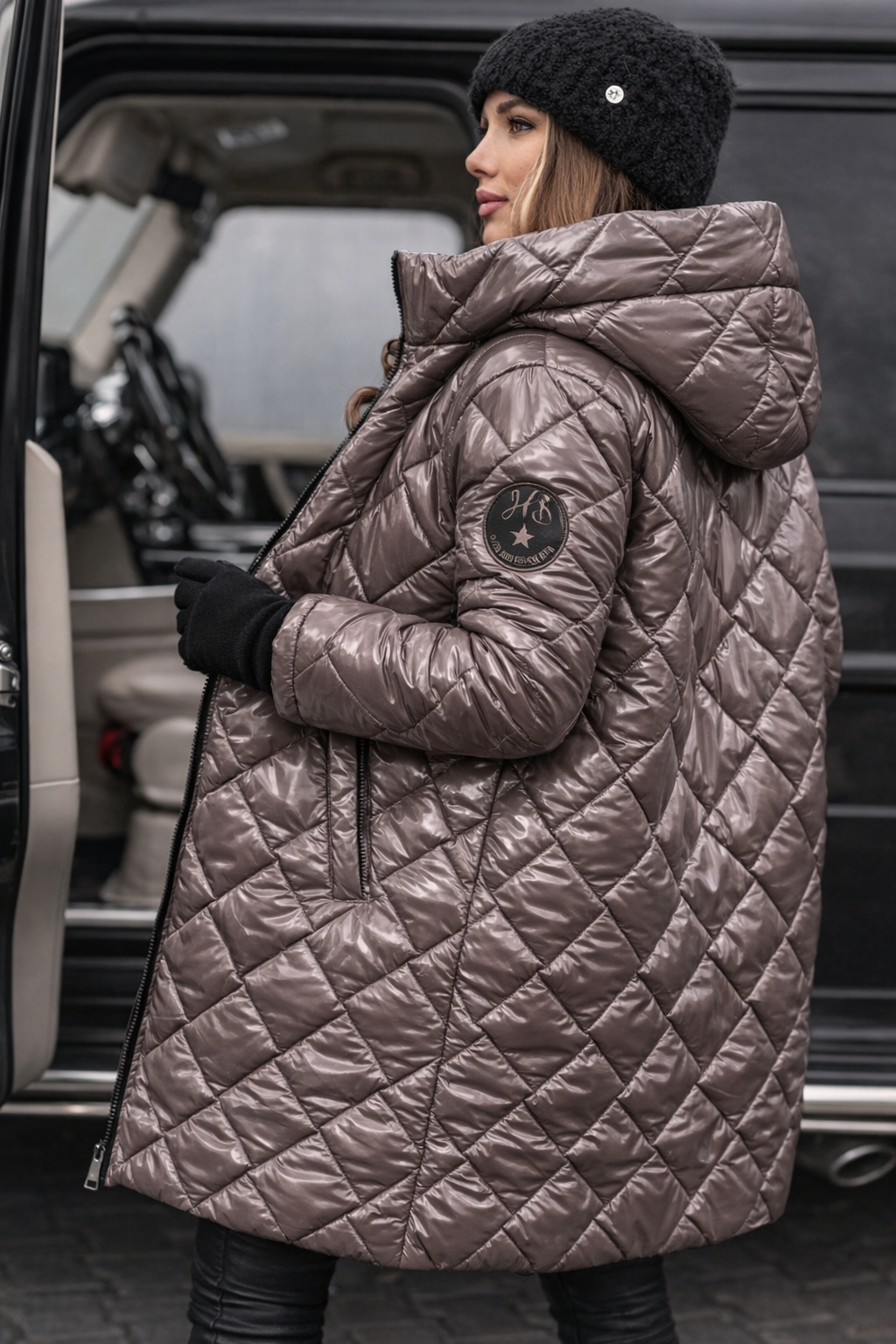 Warm Padded Quilted Jacket