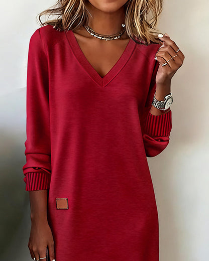 Women's A-Line Short Sleeve Dress