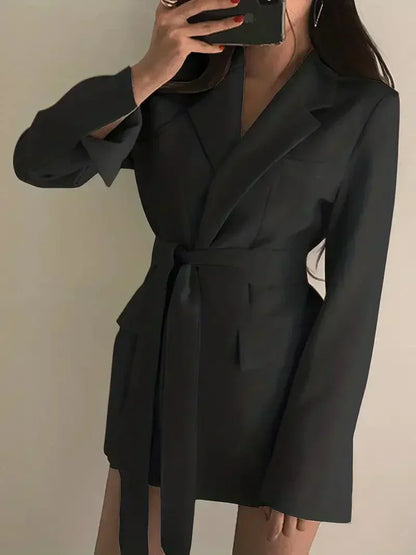 Women's Blazer Coat Wool Versatile
